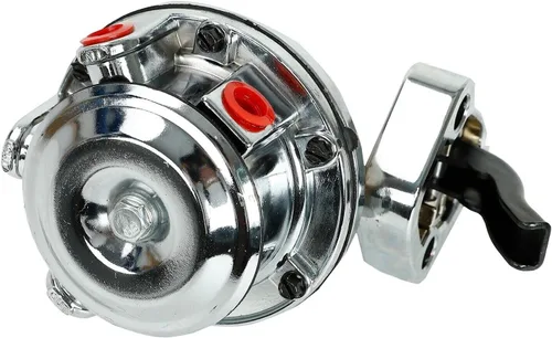 Miniatura 6 de Bomba de combustible mecánica cromada con accesorios compatibles para SBC Chevy 265 283 305 307 327 350 400 409