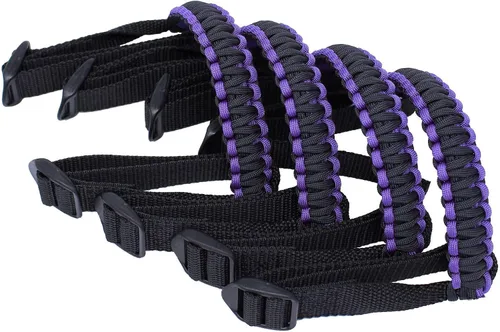 Miniatura 19 de BubbasGarageTv - Asas reversibles de Paracord para Jeep Wrangler - Verde lima y negro - Elige tus pares