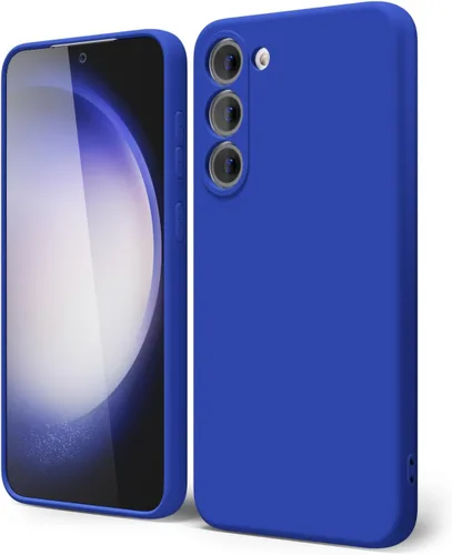 Miniatura 398 de oakxco Funda para teléfono Samsung Galaxy S21 Ultra con agarre de silicona líquida, bonita funda delgada y delgada de goma suave de TPU lisa