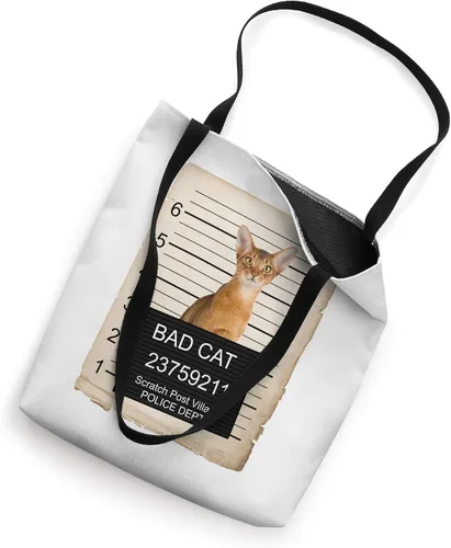 Miniatura 2 de Abyssinian Cat taza shot bad Cat Tote Bag
