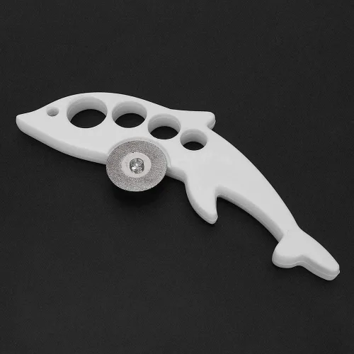 Miniatura 8 de Abrebotellas de ampolla,Abrebotellas de ampolla de vidrio con forma de pescado,Dispositivo de corte de rompedores de ampollas conveniente