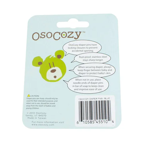 Miniatura 2 de Ganchos para pañal OsoCozy, Azul
