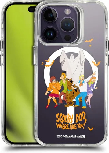 Miniatura 232 de Head Case Designs Funda con licencia oficial de Scooby-Doo Capture Character Art a prueba de golpes [protección de grado militar] compatible