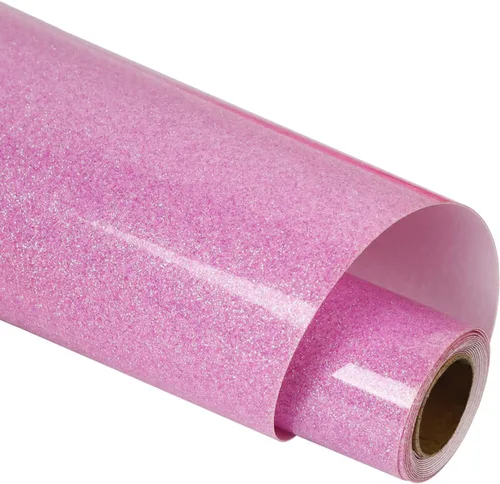 Miniatura 21 de Guangyintong - Rollos de vinilo de transferencia de calor con brillo dorado, 30,5 cm x 1,5 metros, vinilo para planchar, para camisetas, fácil