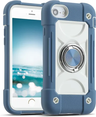 Miniatura 80 de MARKILL Compatible con iPhone Se3/iPhone Se2, Funda para iPhone 6/6S, Funda para iPhone 7/iPhone 8 de 4.7 Pulgadas con Soporte Anular, Funda