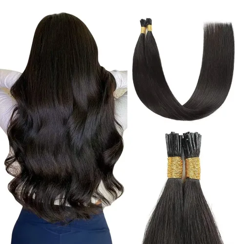 Miniatura 9 de Pre Looped Crochet Human Hair #4/27 Highlight Color Pre-Separated Burmese Curly with Spiral End Human Crochet Hair Feather Crochet Hair Extensions