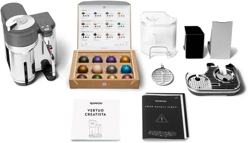 Miniatura 6 de Nespresso Vertuo Creatista - Cafetera de café y espresso de Breville, acero inoxidable negro