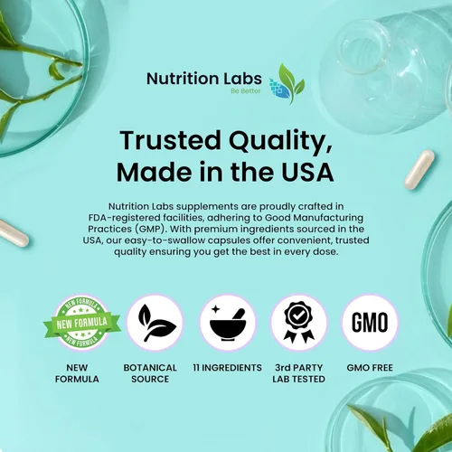 Miniatura 5 de Suplemento Candida Cleanse para equilibrio y apoyo, desintoxicación de candidasa, mujeres y hombres. Salud intestinal y flora, nivel de pH, salud