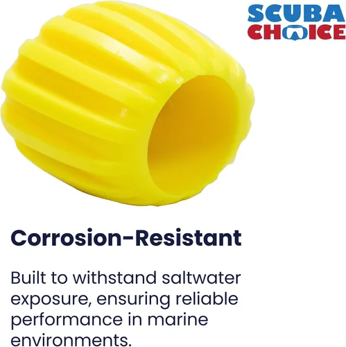 Miniatura 5 de Scuba Choice Scuba Diving Tank Cylinder Valve Oval Shape Knob Yellow