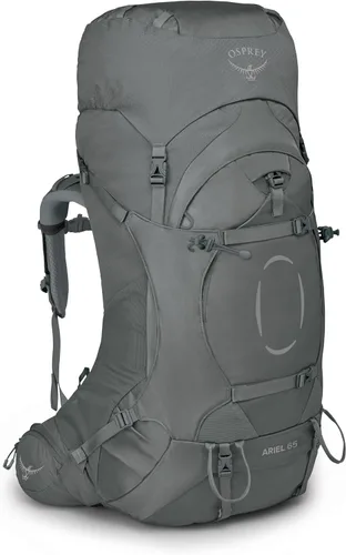 Miniatura 3 de Osprey Ariel 65L Mochila de senderismo para mujer, Azul Cerámico, WXS/S, Ajuste extendido Cerámica Azul - Ajuste Extendido