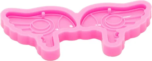 Miniatura 5 de Angel Wings Bonitos moldes de cabeza de pájaro, moldes de resina, molde de silicona para llavero, molde de silicona brillante para bricolaje, dijes