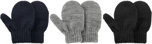 Miniatura 15 de Century Star Guantes cálidos de invierno para niños pequeños, guantes elásticos mágicos para niños y niñas, tejido suave para bebé