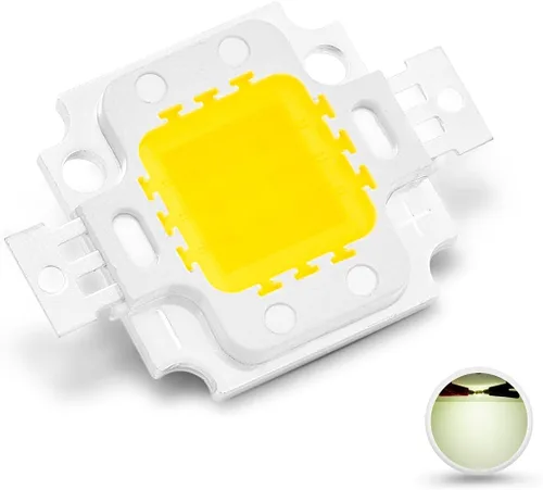 Miniatura 16 de CHANZON Foco LED de alta potencia de 10W con chip infrarrojo (IR 850nm / Entrada 900mA / DC 5V - 6V / 10 vatios) SMD COB Diodo emisor de luz para O)