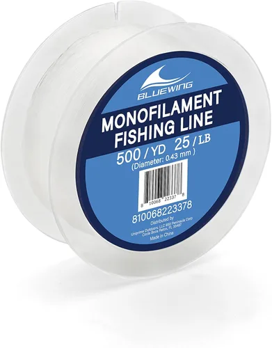 Miniatura 27 de BLUEWING Sedal de pesca monofilamento 6,8,10,12,15,20,25,30,40,50,60,80,100,130,250,300,400 libras, 50,100,500,1000,3000 yardas, hilo de pescar mono