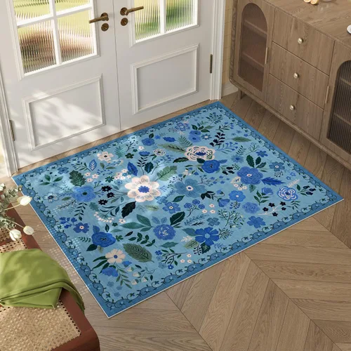 Miniatura 35 de Rugcomf Alfombra Pasillera para Pasillos Alfombra de Cocina Antideslizante 2'6'' x 8' Alfombras Pasilleras Lavables con Respaldo de Goma Alfombra
