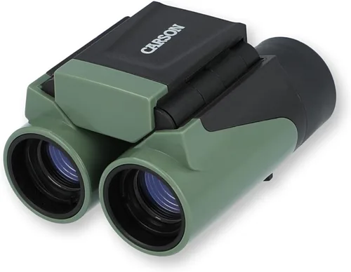 Miniatura 2 de Carson Wild Cat Series - Prismáticos sin enfoque de 0.276 x 0.709 in para niños, binoculares educativos para niños a partir de 5 años, regalo al