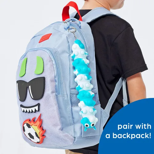 Miniatura 4 de Juguete antiestrés para niños, diseño de clip para mochilas y llaveros, actividades sensoriales divertidas para aliviar el estrés y concentrarse