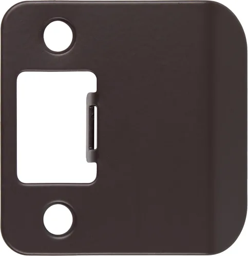 Miniatura 6 de Stone Harbor Hardware Esquina redonda con labio extendido, 2-1/4" x 1-3/4", (2-1/4" de longitud total), negro mate