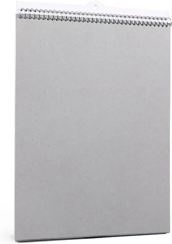 Miniatura 2 de eeBoo: Shark & Friends Cuaderno de bocetos en blanco encuadernado en espiral, 60 páginas, papel de 4.94 oz/m², 95 libras, 8.5 x 11, ecológico