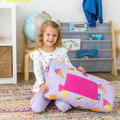 Miniatura 6 de Wildkin Alfombrilla para Siesta Infantil Original – Cómoda Alfombrilla para Dormir con Almohada, Ideal para Escuela y Viajes Dulces sueños
