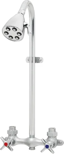 Miniatura 2 de SPEAKMAN SC-1220-1-AF Commander - Ducha industrial expuesta con asas cruzadas, cromo pulido