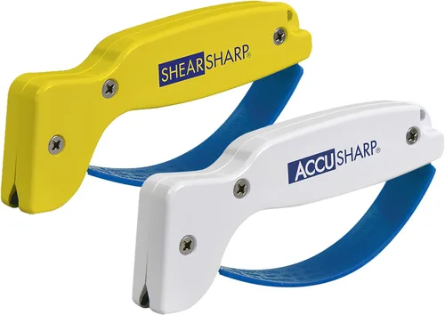 Miniatura 8 de AccuSharp Afilador de cuchillos manual con hoja de carburo, afilador de cuchillos de cocina y de chef, herramienta de afilado profesional de grado