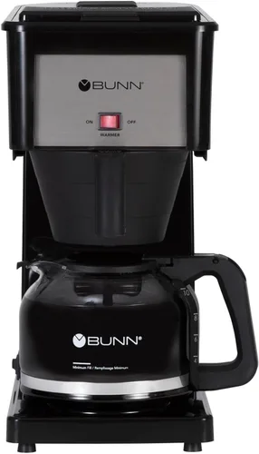 Miniatura 2 de Cafetera Bunn GRB. Cafetera de preparación rápida con capacidad para 10 tazas, Estándar Altitud alta negra