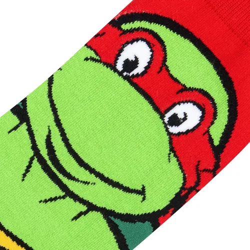 Miniatura 4 de Odd Sox, Nickelodeon TMNT Teenage Mutant Ninja Turtles, 90's Cartoon, Fun Socks