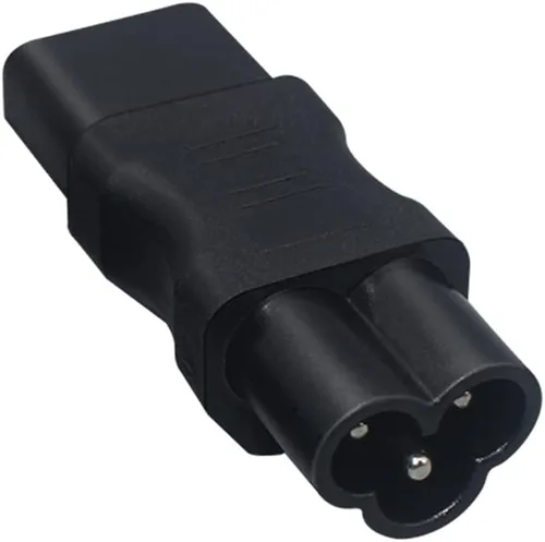 Miniatura 7 de Adaptador de corriente de CA IEC320 C6 a C13, convertidor de conversión de enchufe C6 de 3 pines a C13 de 3 agujeros, convertidor de corriente de CA