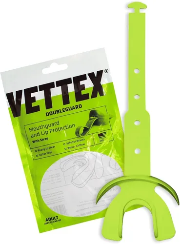 Miniatura 23 de Vettex Doubleguard Protector bucal con Protección de Labios - Adulto, Aguamarina