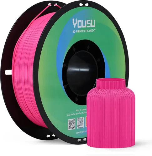 Miniatura 20 de Yousu filamento PVA de 1.75mm, filamento de soporte soluble en agua para impresora 3D, 0.5kg, PVA natural, se ablanda en temperatura de agua