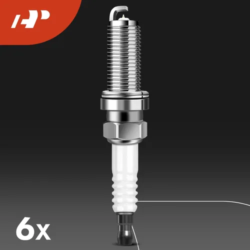 Miniatura 7 de A-Premium Juego de 6 bobinas de encendido y bujías de iridio compatibles con Mercedes-Benz C230 C250 C280 E280 E300 E350 y Dodge Freightliner Negro
