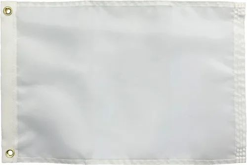 Miniatura 20 de Bandera negra sólida en blanco personalizable de 12 x 18 pulgadas, haz tu propia pancarta personalizada para decorar nailon resistente al aire