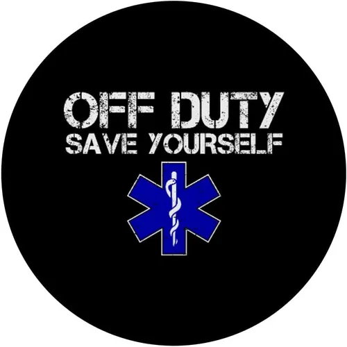 Miniatura 3 de EMS divertido para EMT fuera de servicio Sálvate PopSockets intercambiables PopGrip