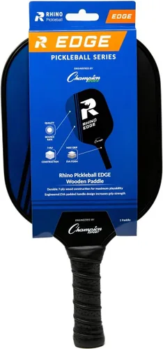 Miniatura 4 de Champion Sports - Palas de pickleball de rinoceronte: palas de pickleball para interiores o exteriores en madera, aluminio, fibra de vidrio, Borde