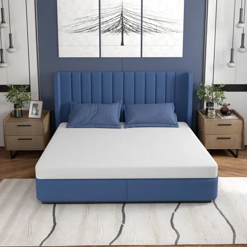 Miniatura 16 de Colchón individual de espuma viscoelástica de 5 pulgadas con certificado CertiPUR-US para sueño fresco y alivio de presión, colchón de cama