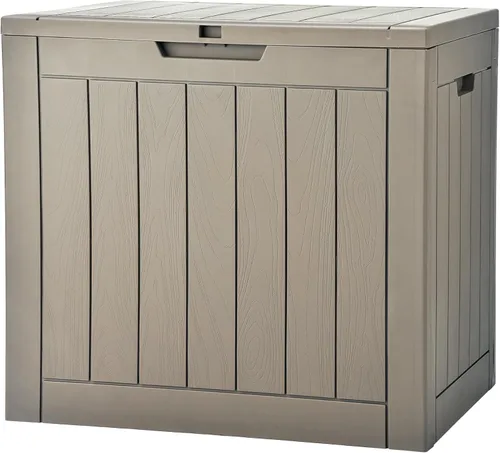 Miniatura 22 de YITAHOME Caja de almacenamiento para la terraza, de 51 galones, contenedor de almacenamiento para exteriores resistente a la intemperie para cojines