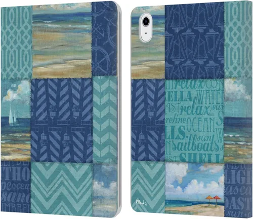 Miniatura 8 de Head Case Designs Funda de piel con licencia oficial de Paul Brent Agate Mermaid Coastal Book Wallet compatible con Apple iPad 10.2 2019/2020/2021