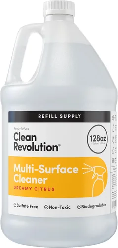 Miniatura 35 de Clean Revolution Suministro de repuesto para limpiador de superficies múltiples, no tóxico, ecológico y a base de plantas, listo para usar, lavanda