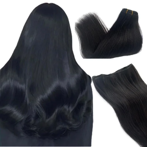 Miniatura 24 de Extensiones adhesivas rubias de cabello humano brasileño grado 9A, #60 rubio platino, cinta en 12 pulgadas, 20 unidades por juego, extensiones