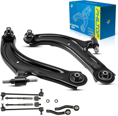 Miniatura 147 de PHILTOP Kit de suspensión delantera de 10 piezas, brazos de control inferiores con juntas de bola, eslabones de extremo de barra estabilizadora
