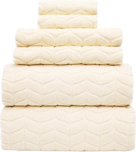 Miniatura 16 de Alusa Home Sábanas de Baño de Lujo Ultra Suaves y Elegantes de 700 GSM Paquete de 2 Extra Grandes 35x70 Pulgadas 100% Algodón de Fibra Larga
