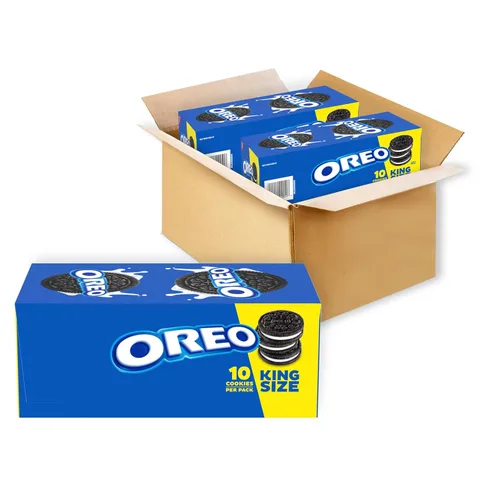Miniatura 17 de Galletas de doble relleno OREO Chocolate, Tamaño Familiar, Paquetes de 3