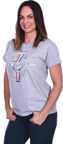 Miniatura 2 de JH DESIGN GROUP Camiseta Ford Mustang Classic Emblem para mujer en 5