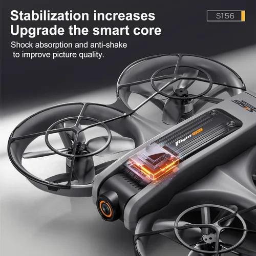 Miniatura 3 de Drone RC con cámara dual HD para adultos, drones FPV con pantalla HD en el controlador, motor sin escobillas, posicionamiento de flujo óptico, modo