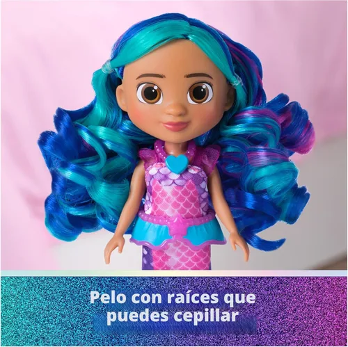 Miniatura 6 de Gabby's Dollhouse DreamWorks The Movie, muñeca Mer-Tastic Gabby, con ropa de muñeca temática de sirena y accesorios de muñeca, juguetes para niños