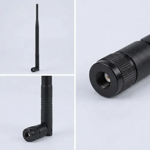 Miniatura 3 de Paquete de 2 antenas 4G LTE 8dBi RP-SMA macho - Antena celular omnidireccional de alta ganancia para enrutador, puerta de enlace, módem, punto