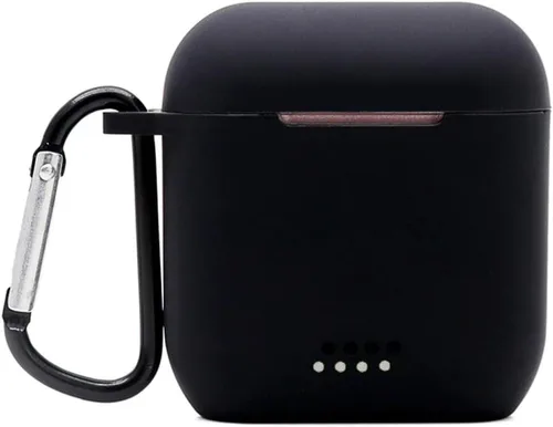 Funda Protectora de Silicona Compatible con Tozo T6, LED Frontal Visible, Accesorio Premium a Prueba de Golpes Tozo T6 con Llavero. (Negro)