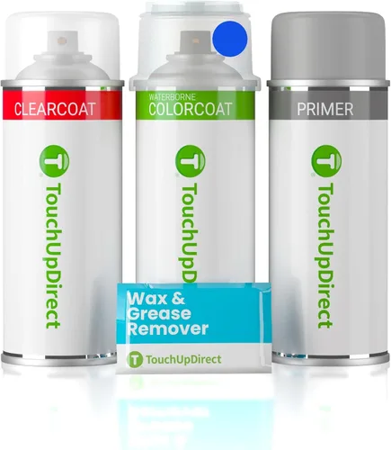 Miniatura 102 de TouchUpDirect 300 Alpine White III - Aerosol de pintura de retoque compatible con BMW Exact Match - Kit esencial Blanco alpino III