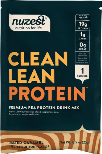 Nuzest - Polvo de proteína de guisante - Proteína limpia y magra, proteína en polvo a base de plantas vegana premium, sin lácteos, sin gluten, sin
